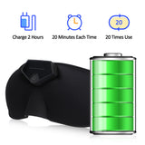 Eye Massager Electric Smart Wireless Electric Pulse Massager Soft Breathable Blindfold Sleep Aid Stress Relief For Home Travel