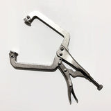 Free Shipping Welding Fixing Pliers Multifunctional 9 "C-type Heavy Duty Plier Manual Vise Grip Pliers G25-1061