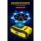 7 Stage Intelligent Car Battery Charger 12V 24V 12A Motorcycle Full Automatic LiFePo4 Gel AGM with LCD Display