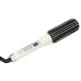 Professional Ceramic  Hair Curler Straightener Hot Heat Comb Electric Lcd Hair Brush Curling Comb Round Large Roller Waver