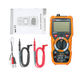 PM18C True RMS Digital Multimeter Measuring AC/DC Voltage Current Resistance Capacitance Frequency Temperature hFE NCV Tester