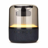Creative bluetooth speaker TWS bass column portable wireless 3D stereo speaker subwoofer with LED night light FM DJ Boombox