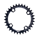 Chainring Chain Wheel Crankset 94+96BCD Round Shape Bicycle Crank Single Plate for Outdoor Cycle Biking Entertainment