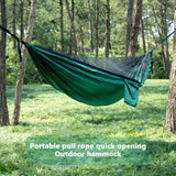 Camping Hammock Garden Anti Mosquito Bites Home Use Swing Sleeping Hanging Chair Outdoor Hiking Hunting Travel Portable Hang Bed