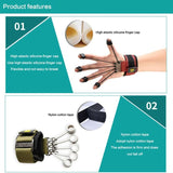 Finger Strength Trainer Gripper Extensor Exerciser Colors Flexion Finger Device Band Resistance With Extension 3 Training G0I7