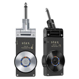 Stax Guitar Wireless System Transmitter Receiver 2.4GHZ Built-in Rechargeable Wireless Guitar System for Electric Guita