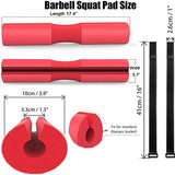 Fitness Weightlifting Barbell Pad Squat Protective Neck Shoulder Support Pads Barbell Pad  Gym Hip Training Weight Equipment