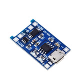 1PCS 5V 1A Micro USB 18650 type-c Lithium Battery Charging Board Charger Module+Protection Dual Functions TP4056 18650