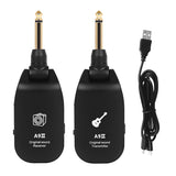 A9 UHF Wireless Guitar System 2.4Ghz Rechargeable Electric Guitar Transmitter Receiver 4 Channels For Electric Guitar