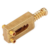 6Pcs Guitar Bridge Saddles Brass Block Dice Telecaster Bridge with Wrench for Electric Guitar 30X11X6mm