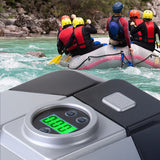 Electric SUP Air Pump 12 Volt Quick Air Inflator Deflator with Digital Display for Inflatable SUP Stand Up Paddle Board Boat