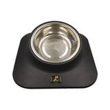 Doulble Dog Bowls Stainless Steel Antislip Cat Bowl Dog Food Water Bowls Outdoor Travel Portable Puppy Food Container Feeder