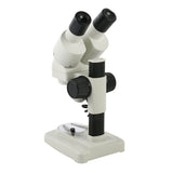 10X/20X 20X/40X Stereo Microscope Binocular Microscope LED Illumination For PCB Soldering Phone Repair Kids Education