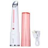 Facial Massager Wand Ionic  High Frequency 42℃ Heated Ion Eyes Massager Dark Circles Remover Beauty Treatment Instrument