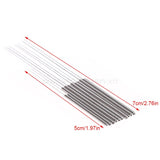10Pcs 3D Printer Nozzle Cleaning Needles Kit Stainless Steel Cleaning Tool New