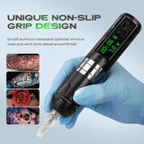 Brand New P2S-2 Wireless Tattoo Pen Machine 1800mAh Battery Power Supply