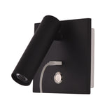 ZEROUNO bedroom Wall Lamp LED Home interior Reading Lighting hotel heaboard 3W book led wall bed USB bed side lighting modern