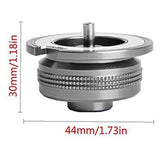 Gas Adapter Converter Camping Stove Connection Gas Bottle Adaptor for Outdoor Hiking Picnic Trekking