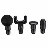 NEW USB Muscle Massage Gun Muscle Fascia Massager Exercising Muscle Pain Relief Massager Therapy Gun Profession With 4 Heads