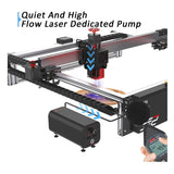 Air Assist Pump,With A5 Pro TTS-55 Master 2 Pro S2 LE400 Pro Reizer 20W Engraver, 30L/Min Airflow Low Noise US Plug
