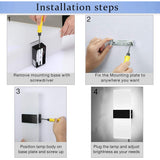 Touch Wall Lamp Home Decorations LED Light Wardrobe Night Lights Modern Bedside Lamp Bedroom Living Room Light