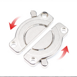 Strong Furniture hinges Fixing Fitting Table Top Connector Latch Bracket Conference desktop combination Fastener Hardware Tools