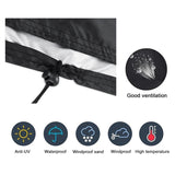 Table Tennis Cover, Outdoor And Indoor Heavy Duty Waterproof Dustproof 210D Oxford Cloth Table Tennis Table Dust Cover