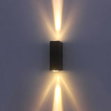 Outdoor Lighting  LED Wall Lamp Waterproof IP65 Aluminum Surface Mount  Sconce AC110V 220V Home Living Room Decoration