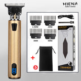 USB T9 Hair Clipper Professional Electric hair trimmer Barber Shaver Trimmer Beard 0mm Men Hair Cutting Machine for men Cordless