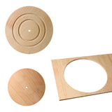 Wood Router Milling Circle Groove Circle Cutting Jig for Bosch Makita Electric Hand Trimmer Milling Circle Groove Tools