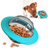 Multifunctional IQ Interactive pet Supplies bite Resistant Dog Toy Flying Saucer Puzzle Slow Feeder Food Distribution Ball