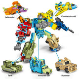Number Robots Transforming Action Figure Toys for Math Teaching School Classroom Rewards Exam Prizes Preschool Educational Toys