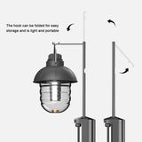 Lightweight Aluminum Alloy Light Holder Foldable Lamp Stand Outdoor Portable Easy To Build Lamp Holder Lamp Rack Camping Parts