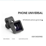 2022.1.33X Widescreen Deformation Mobile Phone Lens for iPhone 12 11 Smartphones Anamorphic Wide-Angle Movie Distortion Camera