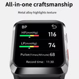 Smart Watch S6T Men Women Medical Grade Air Pump Blood Pressure + Airbag Sphygmomanometer Body Temperature Heart Rate Health