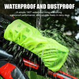 Waterproof Elastic Bicycle Handlebar Mobile Phone Bag Cover MTB Mountain Bike Front Tube Saddle Bag Dustproof Rain Cover