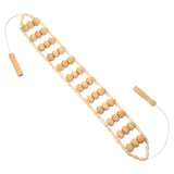Roller Rope Wooden Massager Tool for Body Muscle Pain Relief