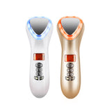 Free shipping Facial introduction beauty device, ultrasonic vibration, color light ion, multi-function massage beauty device