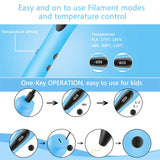 3D Pen PLA Filament 1.75mm 3D Printing Pen DIY Pens Drawing Pencil With LED Screen Birthday Educational Gift For Kids