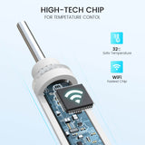 Wireless Otoscope Earwax Removal Camera, ScopeAround Digital Otoscope Ear Cleaner, 1080 HD Ear Camera with 6 LED Lights