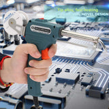 60W Tin Electric Soldering Iron Kit Automatic Send Tin Gun Electric Solder Station Tip Sucker Wire Welding Repair Tools