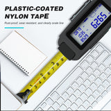 DT20 3-in-1 Digital Infrared Distancer Measure Tape Power Tape Infrared Distance Meter 131ft IR 2.0-inch LCD Infrared Measurer