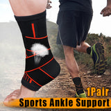 1 Pair Adjustment Protection Ankle Brace Support for Sport Running Fitness THIN889