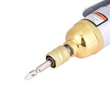 Pneumatic Screwdriver, 1/4 Inch Air Screwdriver Straight Hand Industrial Reversible Screw Driver For Fastening And Dis-Assembly
