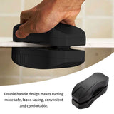 Plasterboard Edge Planer Double-Edged Portable Manual Hand Plane For Curves Corners Shapes Woodworking Cutting Board Tools