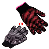 New Double-sided Hair Straightener Curling Tong Hairdressing Heat Resistant Finger Gloves Hair Salon Tools