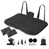 Universal Inflatable car mattress outdoor camping inflatable bed PVC flocking Multifunctional Car inflatable bed car accessories