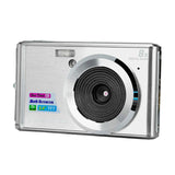 C4 Mini Digital Camera COMS Sensor LCD Display Face Detection Birthday Anti Shake Zoom Portable Ultra Thin HD Travel Gift Clear