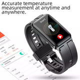 EP01 Blood Glucose Sugar Smart Watch ECG HRV Body Temperature Blood Pressure Monitoring Smart Bracelet for Men Women