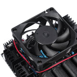 DC12V-40V 1000W 50A ZVS Low Voltage High Frequency Induction Heating Module Board with 48V Copper Pipe and Cooling Fan